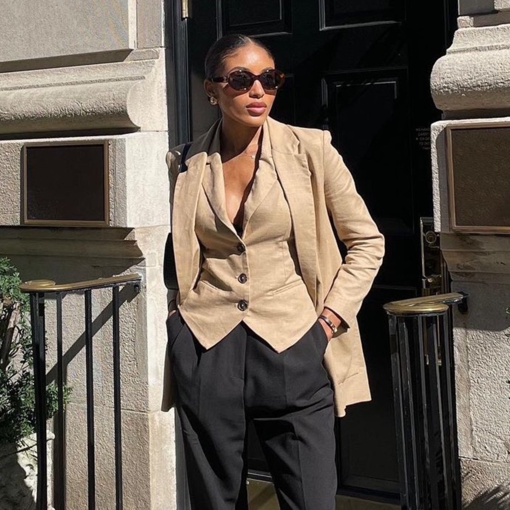 Blazer and vest set